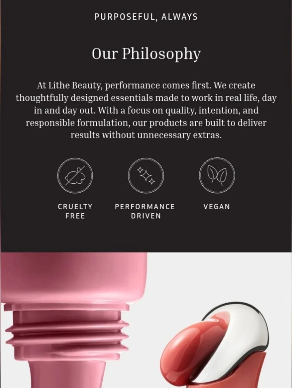 Lithe Hydra Gloss Nourishing Lip Treatment In -Plush Full Size NWT
